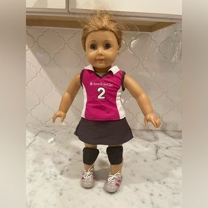 American Girl Doll volleyball set